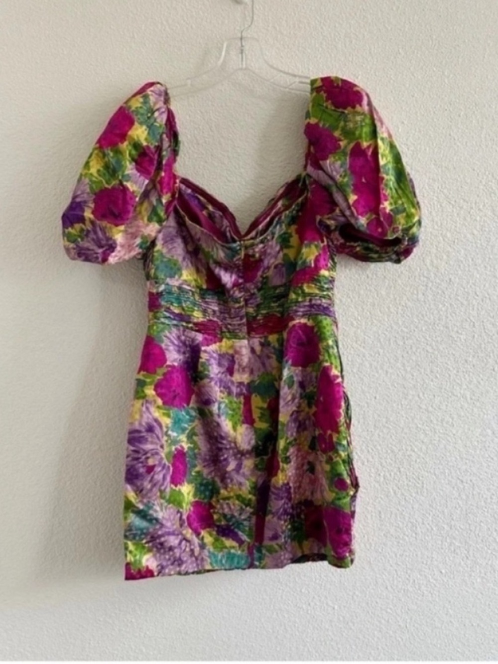 Ronny Kobo Collection Francesca Floral Mini Dress - Picture 6 of 11
